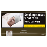 Manitou Virginia Gold Additive Free Hand Rolling Tobacco - 30g Pouch